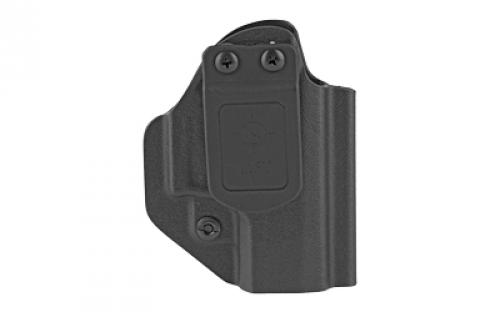 Mission First Tactical Inside Waistband Holster, Ambidextrous, Black, Fits Taurus GX4, Kydex HTGX4AIWBA-BL