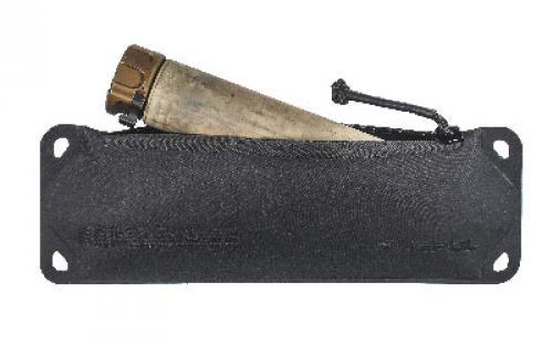 Magpul Industries DAKA Suppressor Pouch, Fits 5.56 Suppressors, Medium, 10.5"x3.5", Not To Be Used With Hot Suppressors, Reinforced Polymer Fabric, Black MAG876-001