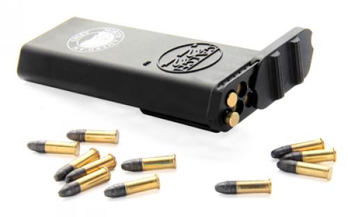 North American Arms Catch 22 Ammo Carrier, Belt Clip, Holds 50 Rounds of .22 Long Rifle, 70 Rounds of .22 Short or 30 Rounds of .22 Magnum CATCH-22