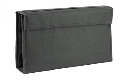 NCSTAR Magazine Wallet, Nylon, Black, Holds up to 8 AR Style Magazines or 16 Pistol Magazines CMW2937B
