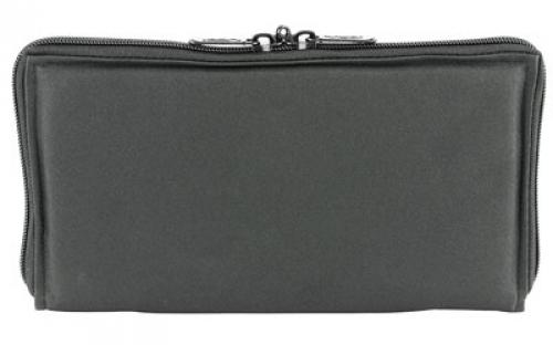 NCSTAR Padded Range Bag Insert, Nylon, Black, Zippered Pouch CV2904B