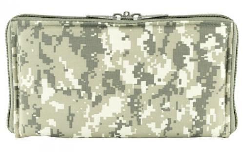 NCSTAR Padded Range Bag Insert, Nylon, Digital Camo, Zippered Pouch CVD2904