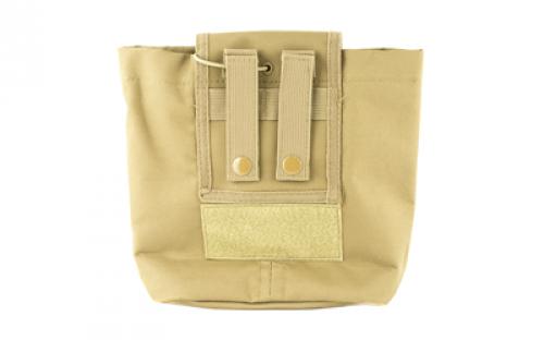 NCSTAR Folding Dump Pouch, Nylon, Tan CVFDP2935T