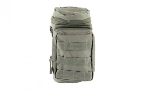 NCSTAR Hydration Bottle Carrier, Nylon, Gray, Holds up to a 32oz Bottle, Carry Strap CVWBC2948U