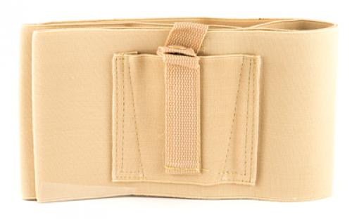 PS Products Belly Band, Tan, 36-44, Elastic, with Holster and Mag Pockets BELLTABDNNL