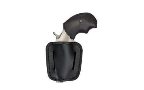 PS Products Mini, Holster, Ambidextrous, Black Finish, Fits North American Arms Mini Revolvers, Leather HLM037