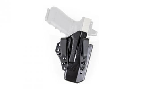 Raven Concealment Systems Eidolon, Inside the Waistband, Fits Glock 19 and 23, Polymer, Basic Kit, Black, Left Hand, 1.5 Overhook Struts EG19LHBKB