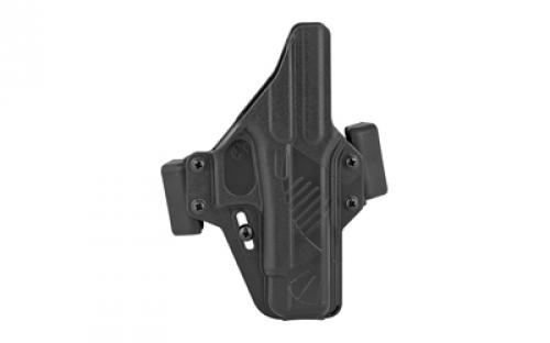 Raven Concealment Systems Perun OWB Holster, 1.5, Fits Glock 48, Ambidextrous, Black, Nylon/Polymer PXG48