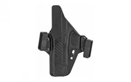 Raven Concealment Systems Perun OWB Holster, 1.5", Fits Glock 48, Ambidextrous, Black, Nylon/Polymer PXG48