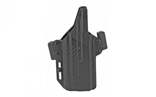 Raven Concealment Systems Perun LC OWB Holster, 1.5, Fits Gen5 Glock 17/19 With TLR-1 HL, Ambidextrous, Black, Nylon/Polymer PXG9TLR1HLM/5