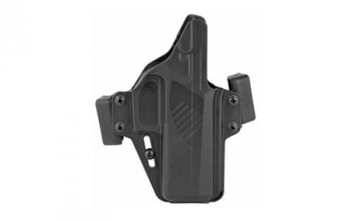 Raven Concealment Systems Perun OWB Holster, 1.5, Fits Sig Sauer P320C/X-Carry, Ambidextrous, Black, Nylon/Polymer PXP320C