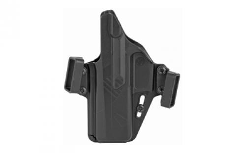 Raven Concealment Systems Perun OWB Holster, 1.5", Fits Sig Sauer P320C/X-Carry, Ambidextrous, Black, Nylon/Polymer PXP320C