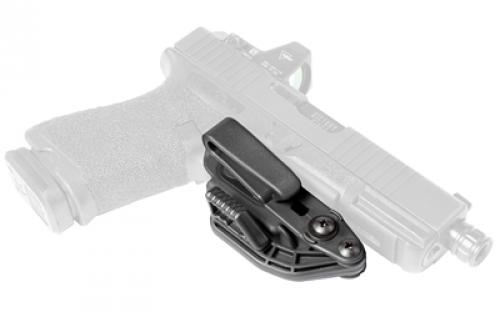 Raven Concealment Systems Vanguard, Inside Waistband Holster, Fits Gen 3-5 Glock 17,19,22,23,26,31,32,45, Polymer, Black, Ambidextrous,  1.5 Overhook Struts, Raven Claw VG2GLBKOHADV