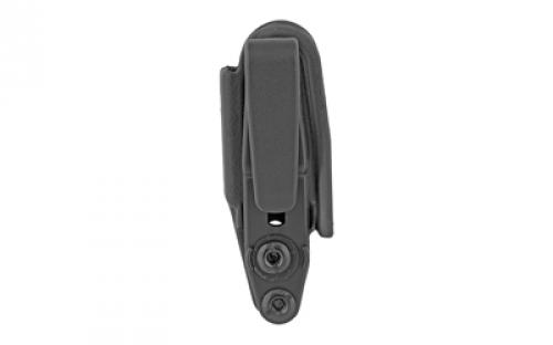 Raven Concealment Systems Vanguard, Inside Waistband Holster, Ambidextrous, Black, Fits Glock 19/23/26/27/32/33, 1.5 Overhook Struts, Kydex VG2GLBKOH