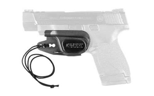 Raven Concealment Systems Vanguard, Inside Waistband Holster, Fits S&W SHield, Polymer, Black, Ambidextrous, Lanyard VG2MPSHBKLAN