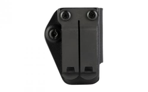 Shield Arms S15 Magazine Carrier, Ambidextrous, IWB/OWB, Kydex, Matte Finish, Black SA-S15-SMC