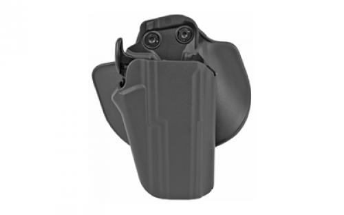 Safariland 578 GLS, Pro-Fit, Wide Frame Holster, Right Hand, Plain Black, Long Slide (Similar to GL34, 35, 17L), Paddle & Belt Loop Combo 578-450-411