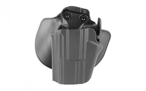 Safariland 578 GLS, Pro-Fit, Wide Frame Holster, Left Hand, Plain Black, Standard (Similar to GL17, 20, 37), SafariSeven Material 578-750-412
