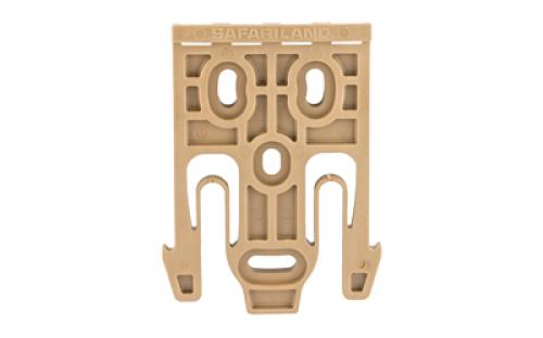 Safariland Model 6004-19 Quick Locking System Holster Fork, Single Kit Only, Coyote Brown Finish 6004-19-76