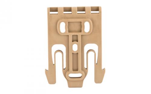 Safariland Model 6004-19 Quick Locking System Holster Fork, Single Kit Only, Coyote Brown Finish 6004-19-76
