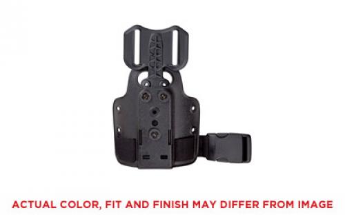 Safariland Model 6004-24 MLS Accessory Fork on Small MOLLE Plate, Single Kit Only, Black Finish 6004-25-2