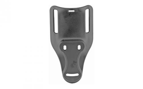 Safariland Cantable Universal Belt Loop, Black, Fits 3-Hole Patterned Holsters and Safariland UBL Products, 2", Mid-Ride 6070CUBL-2-2
