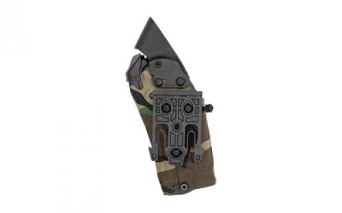 Safariland 6354RDS, Tactical Holster, For Staccato P 4.4" with Red Dot Sight and Surefire X300U, Matte Finish, M81 Woodland, Right Hand 6354RDS-1582-C991-MS19