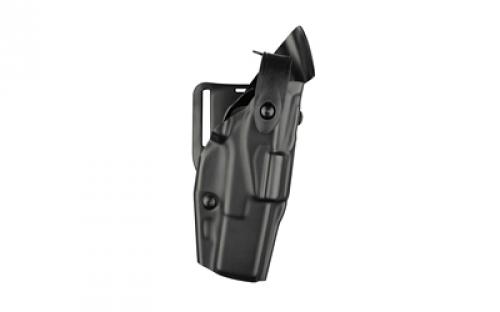 Safariland 6360, ALS/SLS Mid-Ride Level-III Retention Holster, Right Hand, STX Tactical Black, 4, Fits Glock 17 22, STX Tactical Black 6360-832-131
