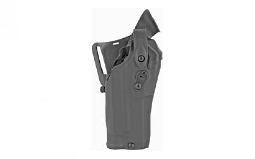Safariland Model 6360RDS ALS/SLS Mid-Ride Level-III Retention Duty Holster, Fits Glock 34/35, Right Hand, Black Finish 6360RDS-6832-131