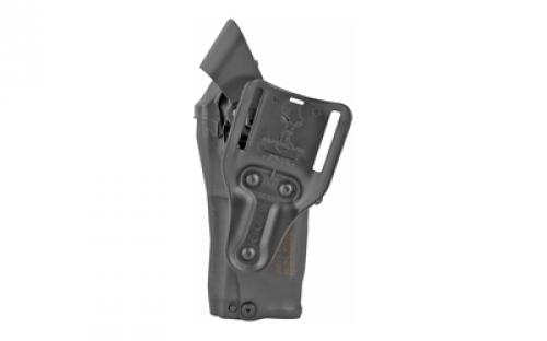 Safariland Model 6360RDS ALS/SLS Mid-Ride Level-III Retention Duty Holster, Fits Glock 34/35, Right Hand, Black Finish 6360RDS-6832-131