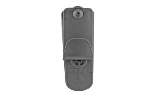 Safariland Model 71 Injection Molded Single Magazine Pouch Mount, with Inside the Waist Band Mounting System, Black Finish 71-2-23-IWB
