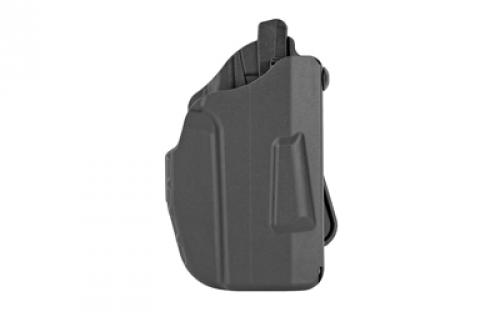 Safariland Model 7371, 7TS, ALS Slim Concealment Holster w/ Micro Paddle, OWB, Fits Springfield XD-S 9/40/45 (3.3) Kydex, Black, Right Hand 7371-45-411