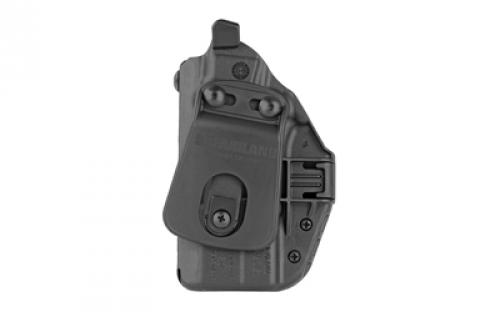 Safariland Model 7371, 7TS, ALS Slim Concealment Holster w/ Micro Paddle, OWB, Fits Sig P365XL, Kydex, Black, Right Hand 7371-465-411