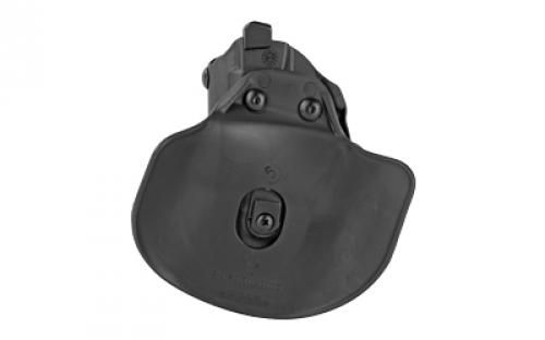 Safariland Model 7378, 7TS, ALS Slim Concealment Holster w/ Flexible Paddle and Adjustable Belt Loop, Fits Ruger LC9/S/LC380, Kydex, Black, Right Hand 7378-184-411