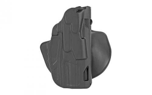 Safariland Model 7378, 7TS, ALS Concealment Holster w/ Flexible Paddle and Adjustable Belt Loop, Fits FN 509 (4), Kydex, Black, Right Hand 7378-270-411