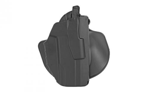 Safariland Model 7378, 7TS, ALS Concealment Holster w/ Flexible Paddle and Adjustable Belt Loop, Fits P229R E2 9MM, Kydex, Black, Right Hand 7378-474-411