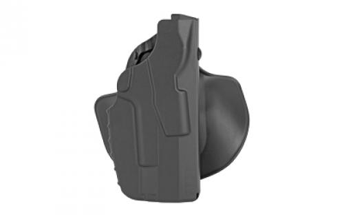 Safariland Model 7378, 7TS, ALS Concealment Holster w/ Flexible Paddle and Adjustable Belt Loop, Fits Glock 29/30, Kydex, Black, Right Hand 7378-483-411