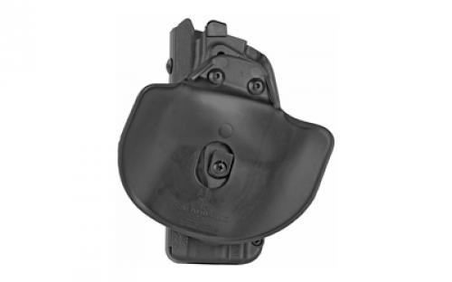 Safariland Model 7378, 7TS, ALS Concealment Holster w/ Flexible Paddle and Adjustable Belt Loop, Fits H&K VP9, Kydex, Black, Right Hand 7378-593-411