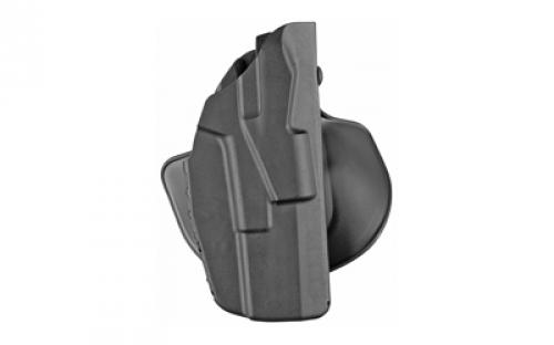 Safariland 7TS ALS Concealment, Belt Holster, Right Hand, Black, S&W M&P 9/40 5, Belt Loop and Paddle, Polymer 7378-819-411
