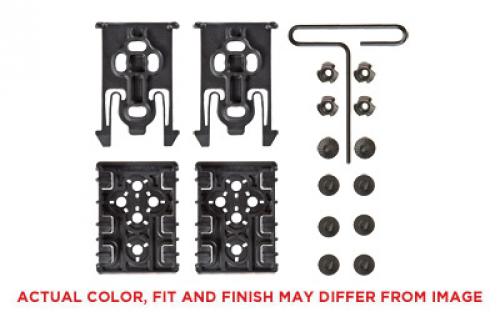 Safariland ELS, Platform Kit, Black, 2 Male & 2 Female, Screws, Polymer ELS-KIT1-2