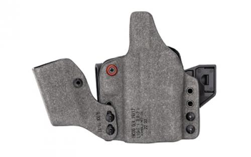 Safariland INCOG, Joint Collaboration with Haley Strategic, Inside the Waistband Holster, For Glock 17/19, Integrated Magazine Caddy, Microfiber Suede Wrapped Boltaron Construction, Black, Right Hand 1334549