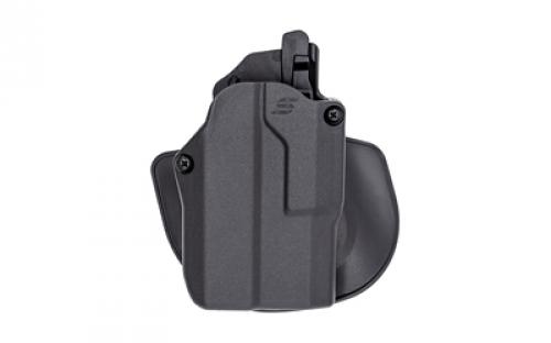 Safariland Solis, OWB Holster, Paddle/Belt Mounted, For Glock 43X/48, Laminate Construction, Black, Left Hand SOLIS-1-895-2-7-C3-412