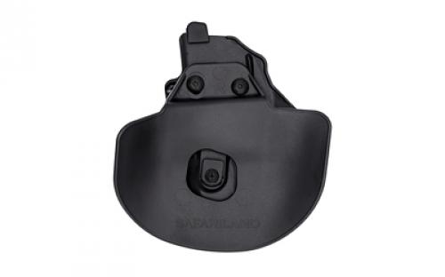 Safariland Solis, OWB Holster, Paddle/Belt Mounted, For Glock 43X/48, Laminate Construction, Black, Left Hand SOLIS-1-895-2-7-C3-412