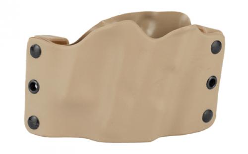 Stealth Operator Holster Compact Model, Open Bottom Muzzle, Fits Glock 17/19/20/26/30/34/40/41/43, H&K P30/VP9, Ruger SR Series, 1911 Commander, Sig Sauer P224/P226/P229, S&W M&P 22/9/40/45/Pro Series/Shield, CZ 75 SP-01, and Many More, Right Hand, Coyote Nylon H60068