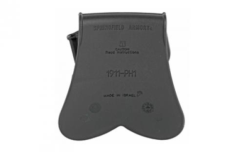 Springfield Paddle Holster, Fits 1911, Right Hand, Black GE51PH1