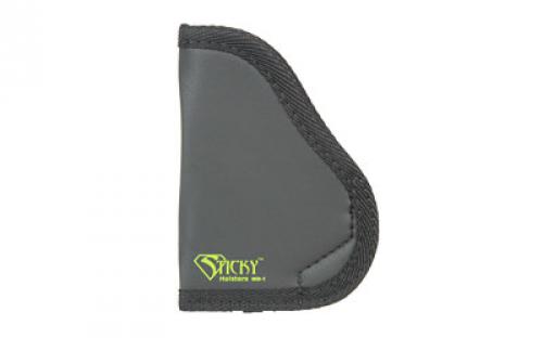 Sticky Holsters Pocket Holster, Fits Small 9MM Up To 3.5 Barrel, Beretta Nano, Kahr PM9/40 CM9/40, Keltec PF9/P11, Ruger LC9/LC380, SCCY CPX-1/CPX-2, SIG 290, Taurus 709 Slim/708/740, Ambidextrous, Black Finish MD-1