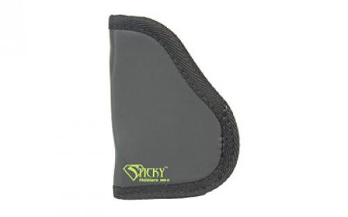 Sticky Holsters Pocket Holster, Ambidextrous, Small 9MM With Laser, Wider Guns Up to 3.3 Barrel, Guns with Lasers: Beretta Nano, Glock 42, Kahr PM9/40 CM9/40, Keltec PF9/11, SCCY CPX1/2, Without: S&W Shield 9/40, Springfield XDS 3.3 XD Mod2 and XD Sub Compact MD-2