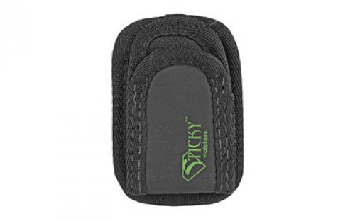 Sticky Holsters Mini Mag Pouch, Ambidextrous, Fits Most Single Stack Magazines up to 40 S&W, Black Finish MMP