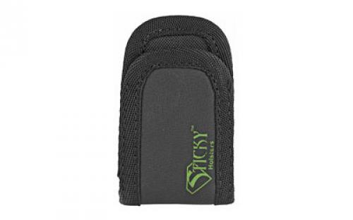 Sticky Holsters Mini Mag Sleeve, Magazine Pouch, Ambidextrous, Single Stack Mag, Black Finish MMS