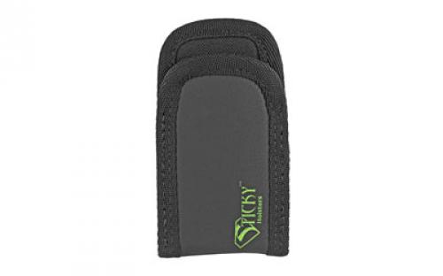 Sticky Holsters Mag Pouch Sleeve, Fits Flashlights, Any Pistol Magazine, Inside the Waistband or Pocket, Black Finish MPSP1